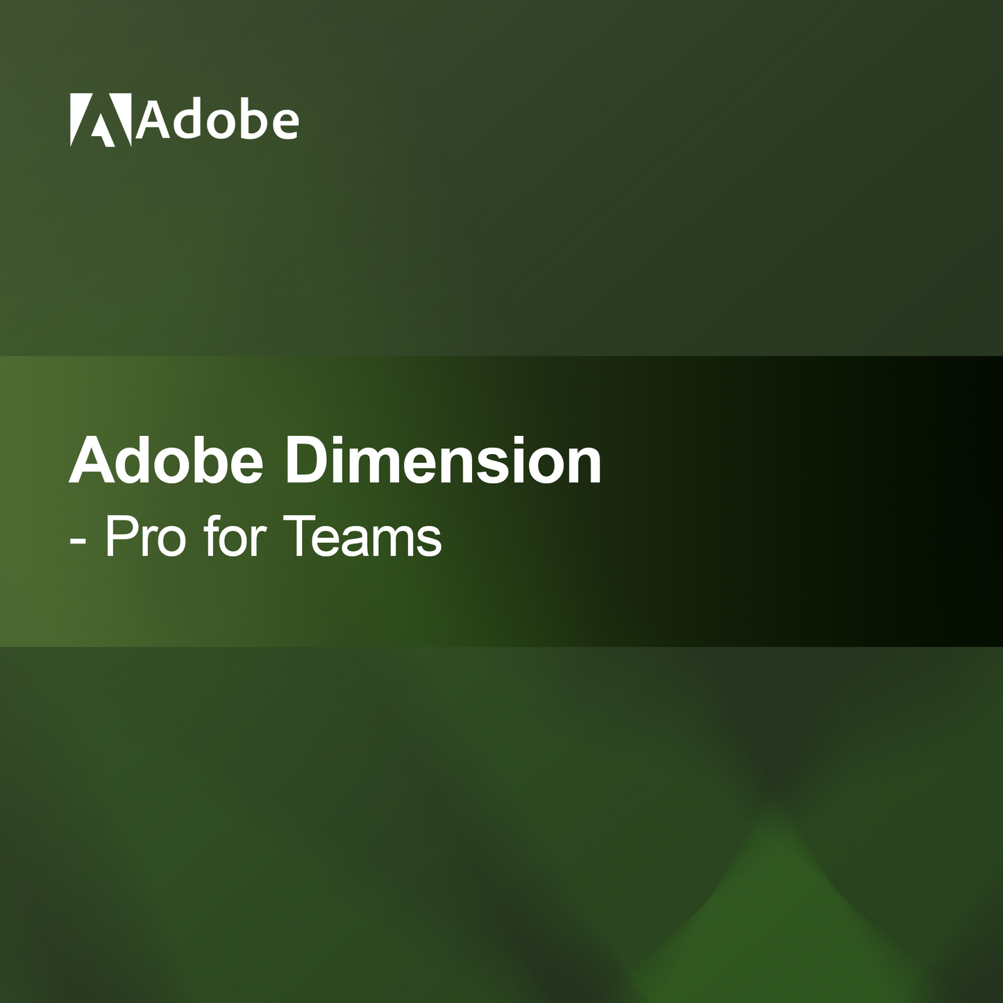 Adobe Dimension - Pro para Equipas