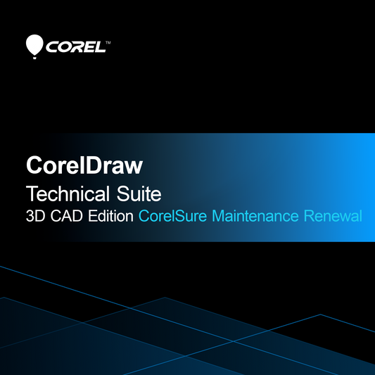 CorelDRAW Technical Suite Edição CAD 3D Renovação de Manutenção CorelSure