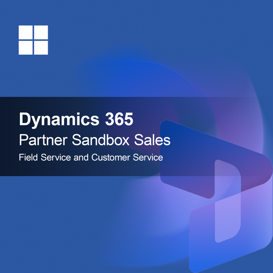 Dynamics 365 Parceiro Sandbox Vendas Serviço de Campo e Serviço ao Cliente