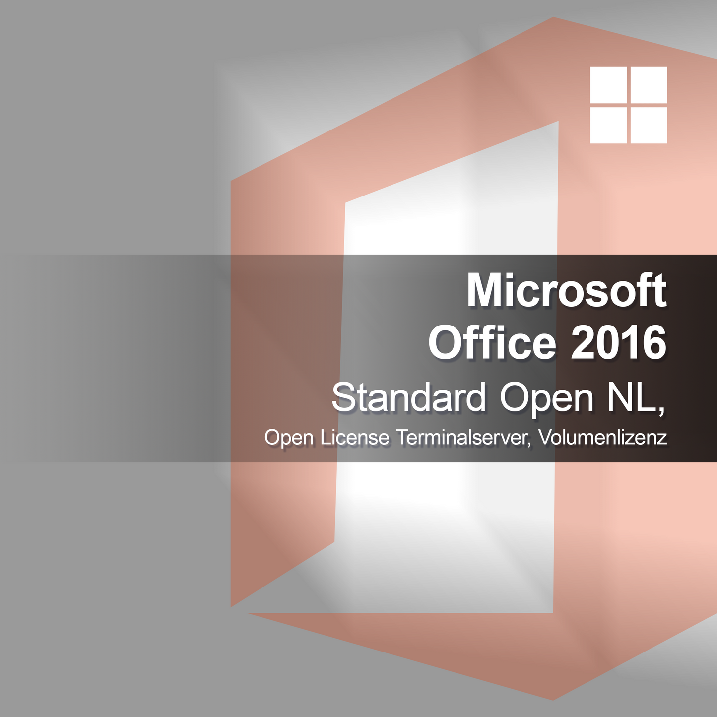 Microsoft Office 2016 Standard Open NL, Licença Open Terminalserver, Licença por Volume