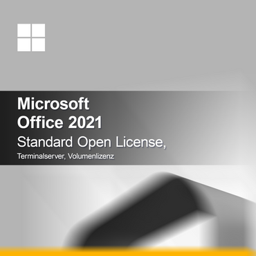 Microsoft Office 2021 Standard Open License, Terminalserver, Licença por Volume