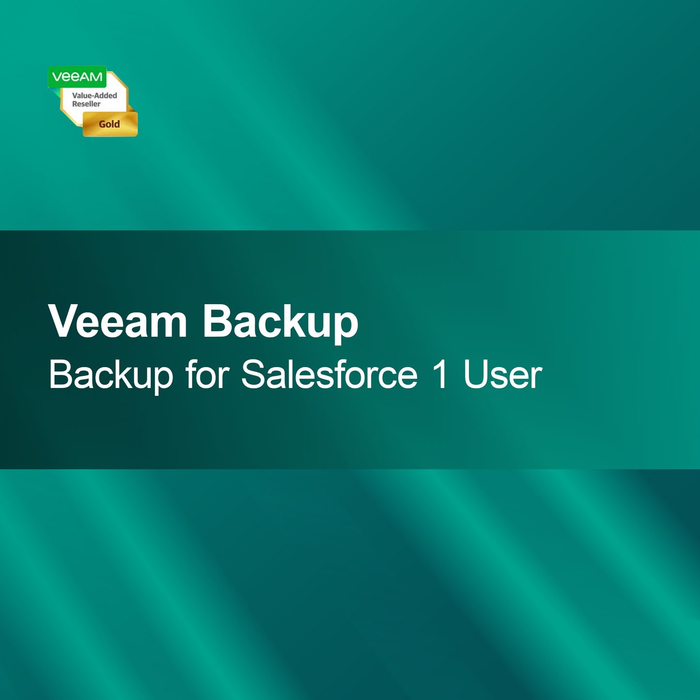 Veeam Backup para Salesforce 1 Utilizador