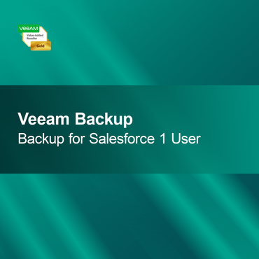 Veeam Backup para Salesforce 1 Utilizador