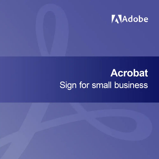 Acrobat Sign para pequenas empresas