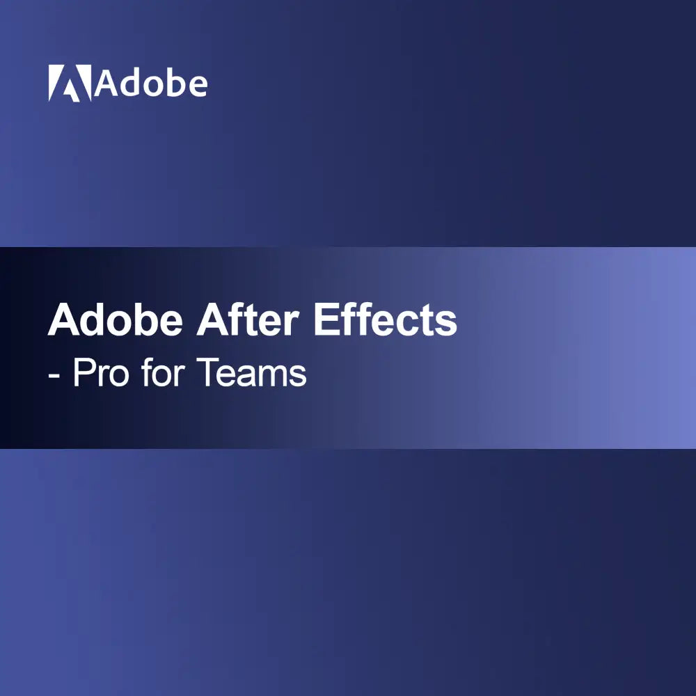 Adobe After Effects - Pro para Equipas