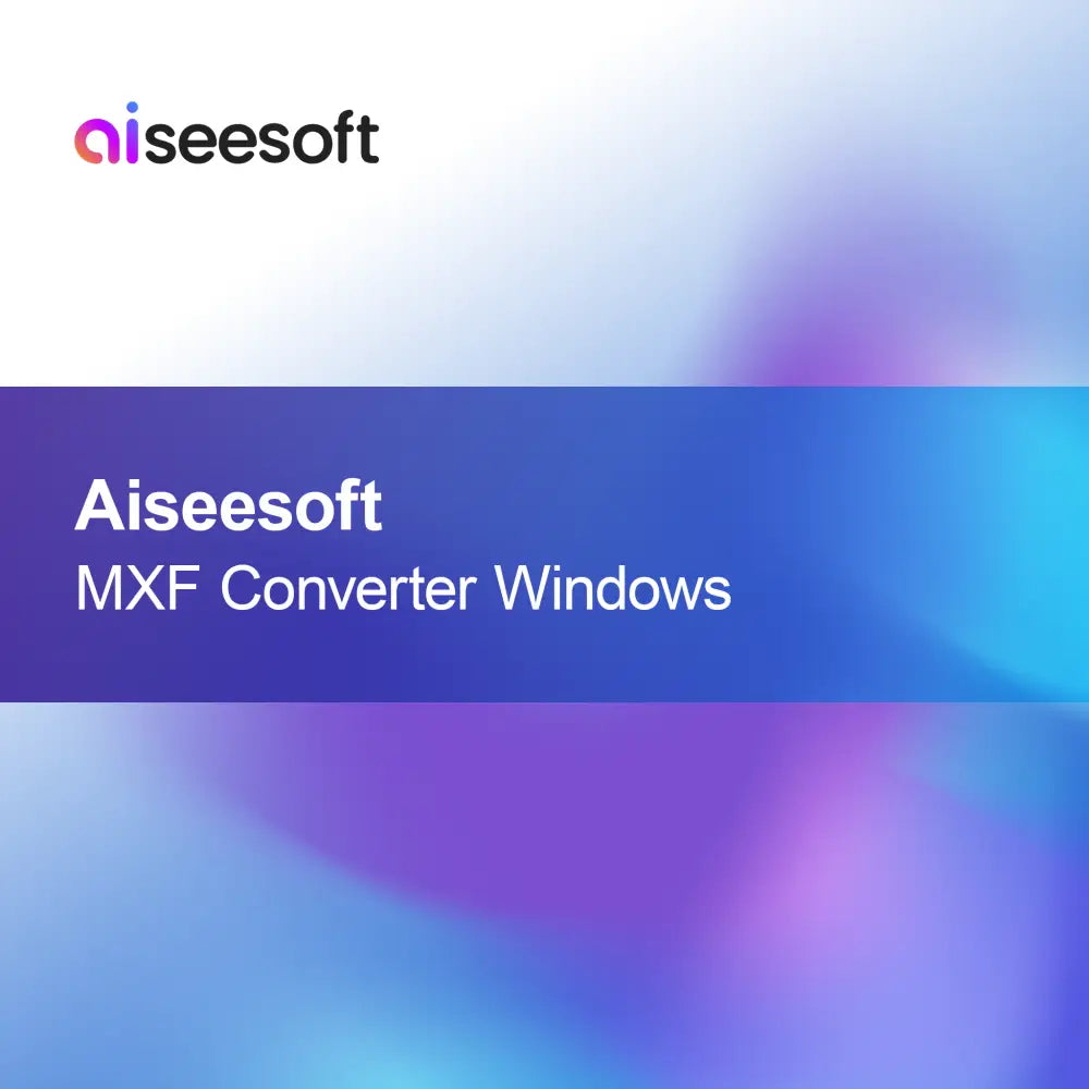 Aiseesoft Conversor MXF