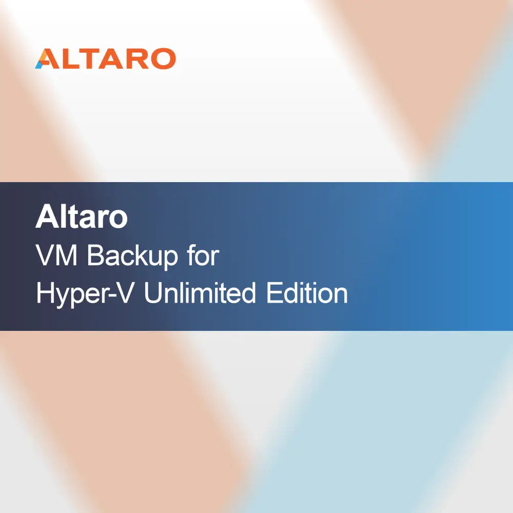 Altaro VM Backup para Hyper-V Unlimited Edition