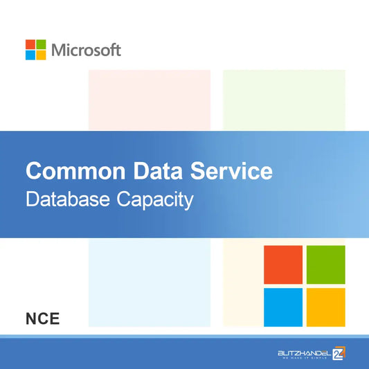 Capacidade da Base de Dados do Common Data Service (NCE)