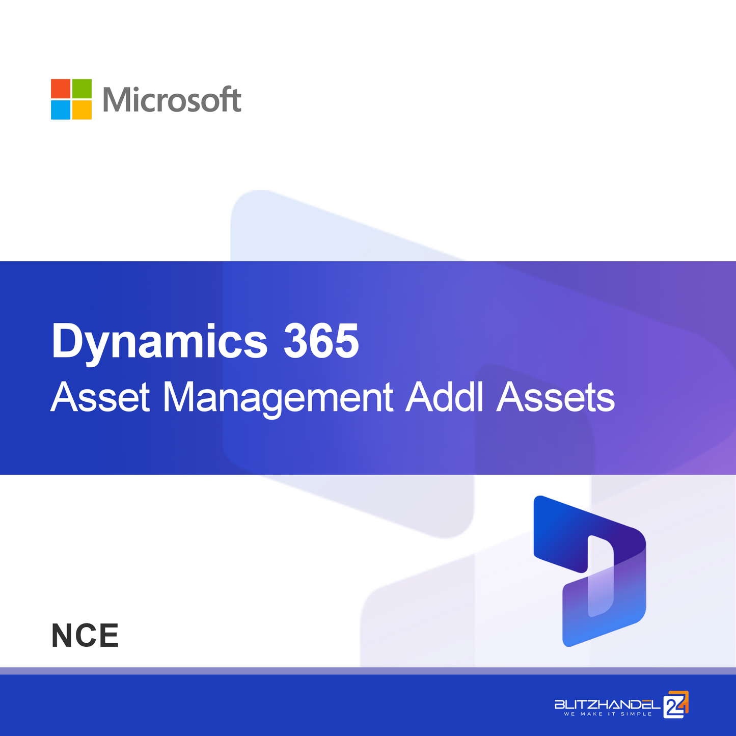 Dynamics 365 Gestão de Ativos Addl Assets (NCE)