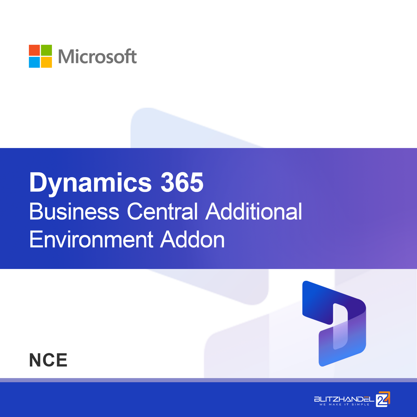 Dynamics 365 Business Central Addon de Ambiente Adicional (NCE)