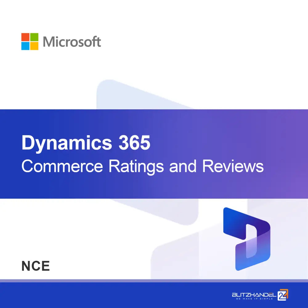 Avaliações e Opiniões do Dynamics 365 Commerce (NCE)