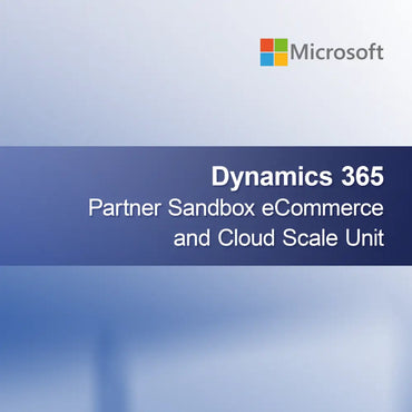 Dynamics 365 Parceiro Sandbox eCommerce e Unidade de Escala Cloud