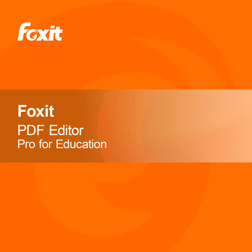 EDU Foxit PDF Editor Pro para Manutenção Educacional