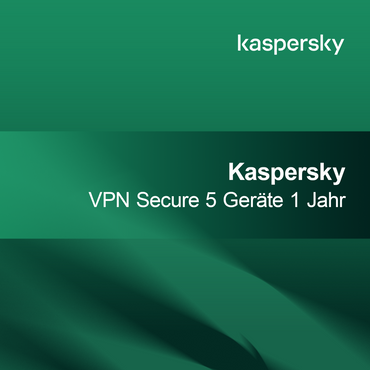 Kaspersky VPN Secure 5 dispositivos 1 ano