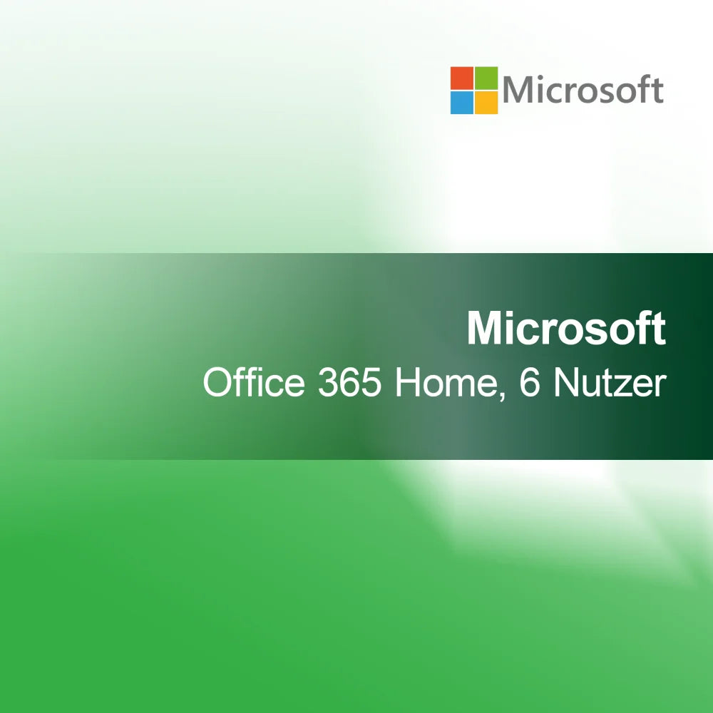 Microsoft Office 365 Home, 6 utilizadores