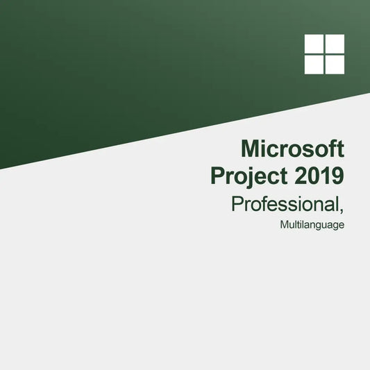 Microsoft Project 2019 Professional, Multilíngue