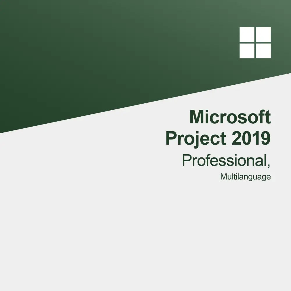 Microsoft Project 2019 Professional, Multilíngue