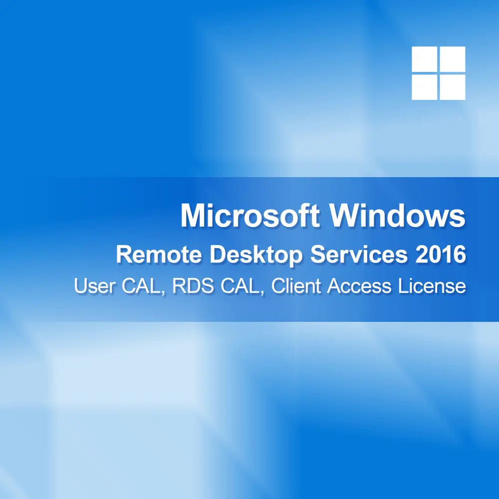 Licença de Acesso de Cliente (CAL) de Utilizador para Serviços de Ambiente de Trabalho Remoto Microsoft Windows 2016, CAL RDS, Licença de Acesso de Cliente
