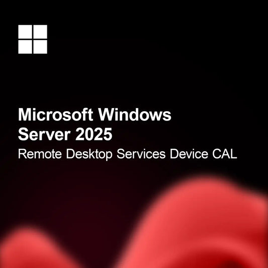 Microsoft Windows Server 2025 Serviços de Ambiente de Trabalho Remoto Licença de Acesso para Dispositivo (CAL)
