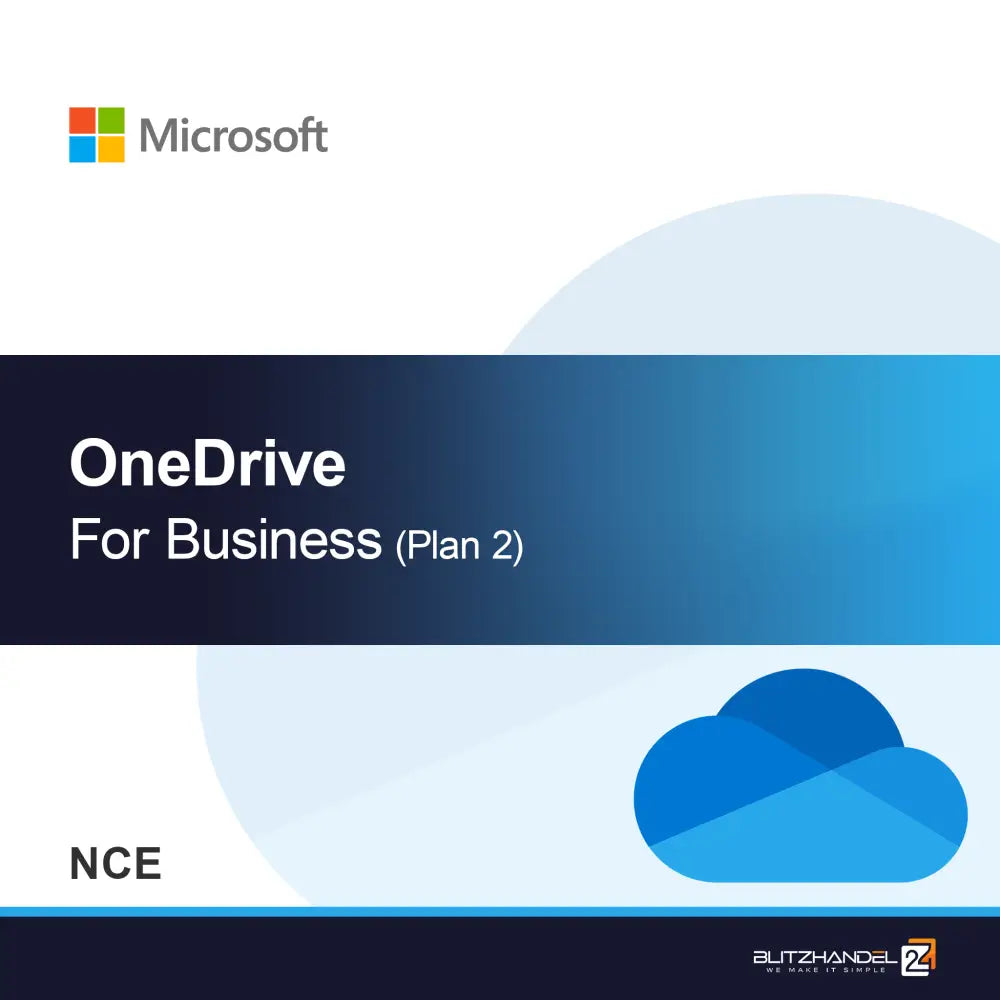 OneDrive para empresas (Plano 2) (NCE)