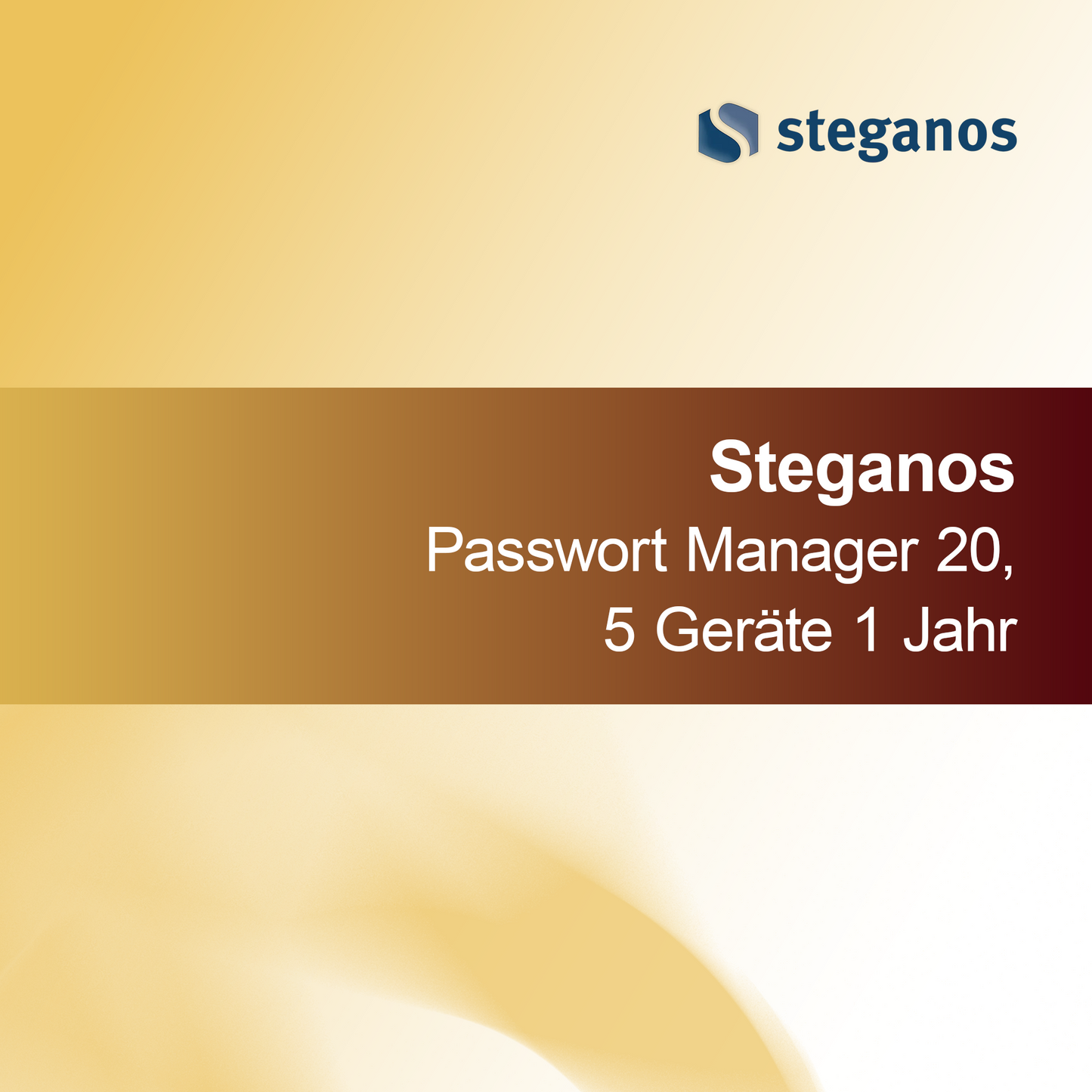 Steganos Password Manager 20, 5 dispositivos 1 ano