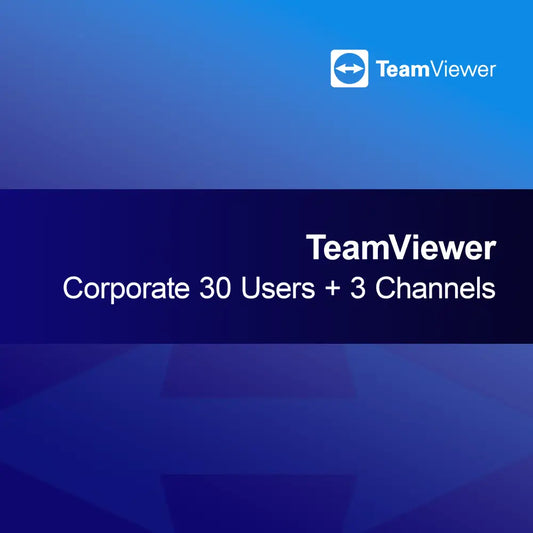 TeamViewer Corporate 30 Utilizadores + 3 Canais
