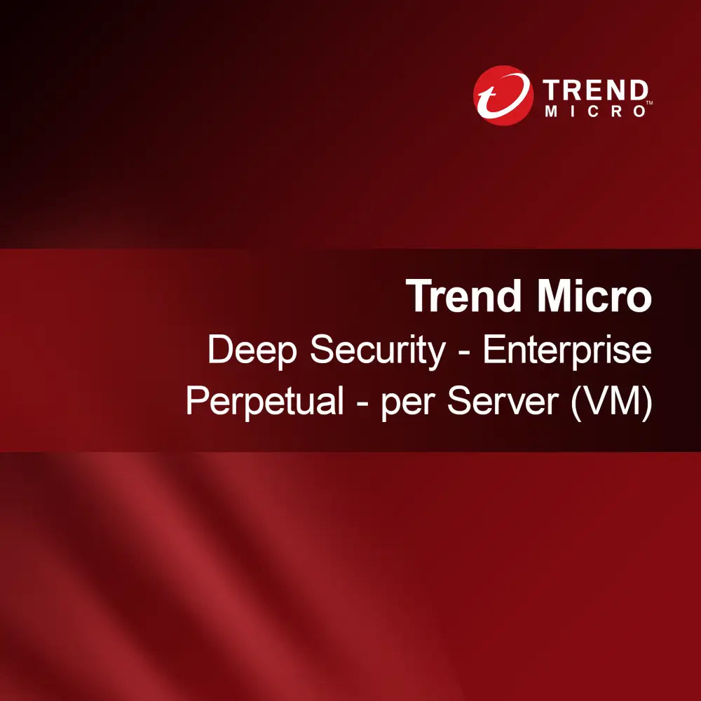 Trend Micro Deep Security - Enterprise Perpetual - por Servidor (VM)
