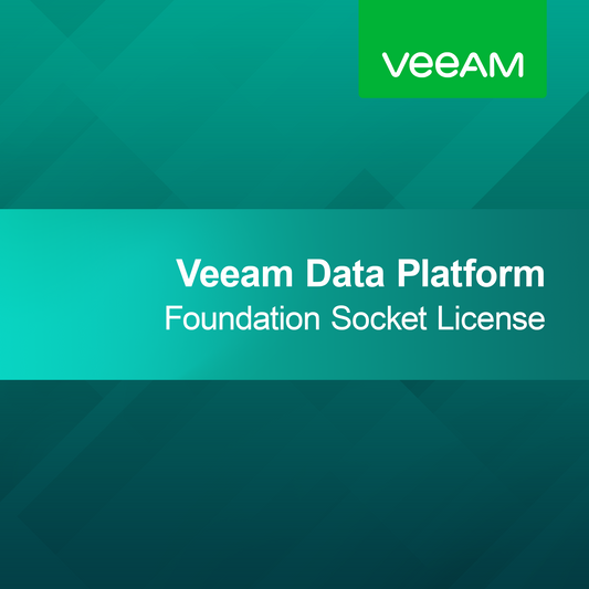 Licença de Soquete da Plataforma de Dados Veeam Foundation