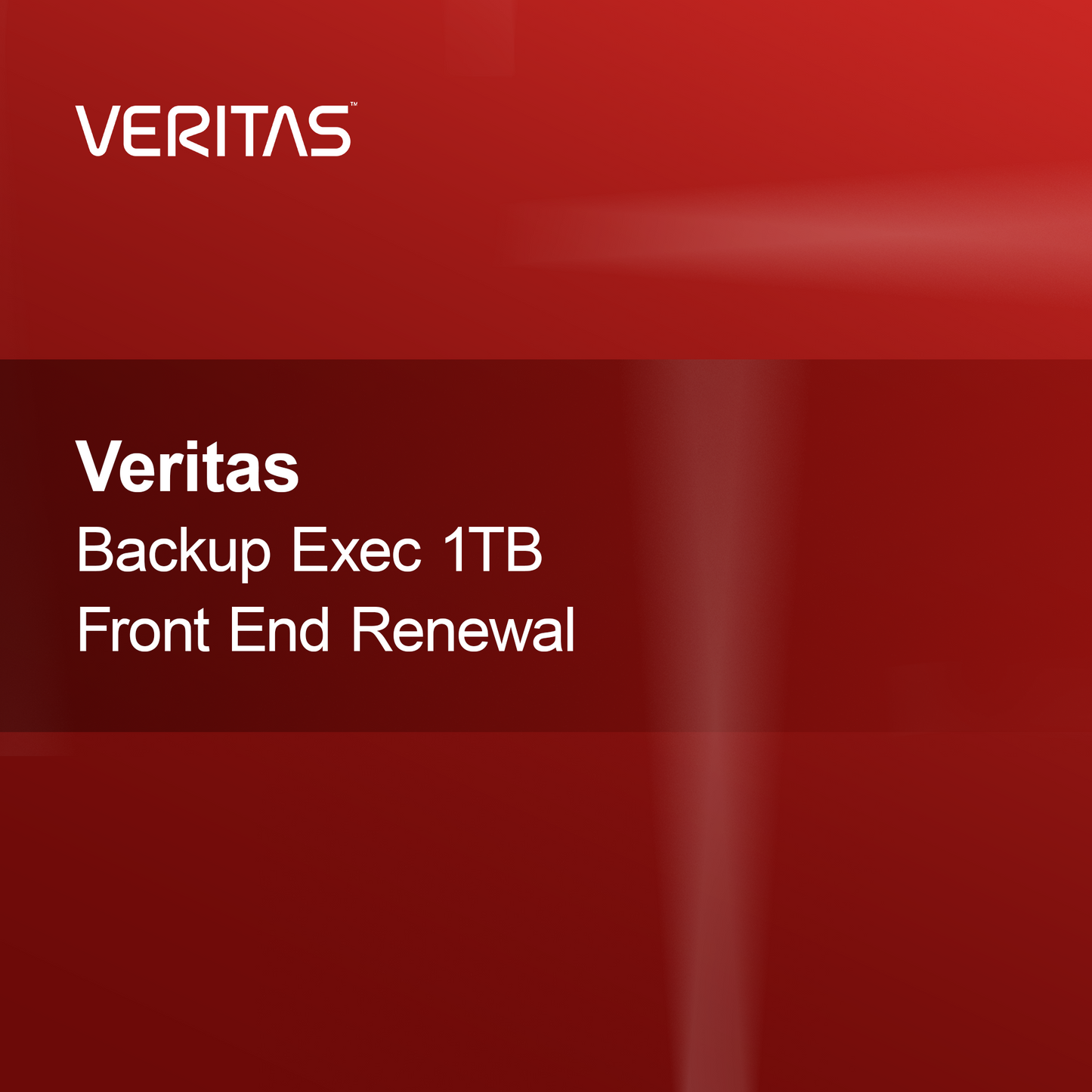 Renovação Veritas Backup Exec 1TB Front End