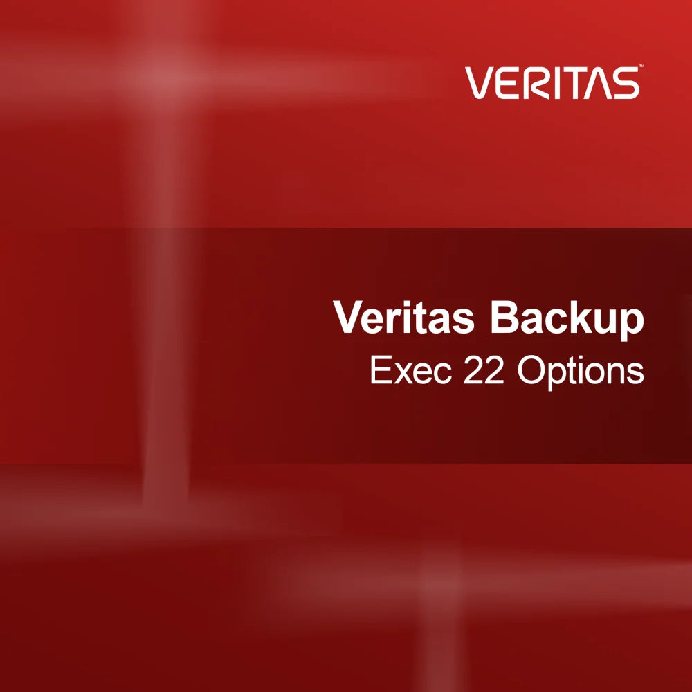 Opções Veritas Backup Exec 22