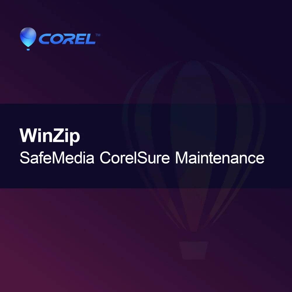 WinZip SafeMedia CorelSure Manutenção
