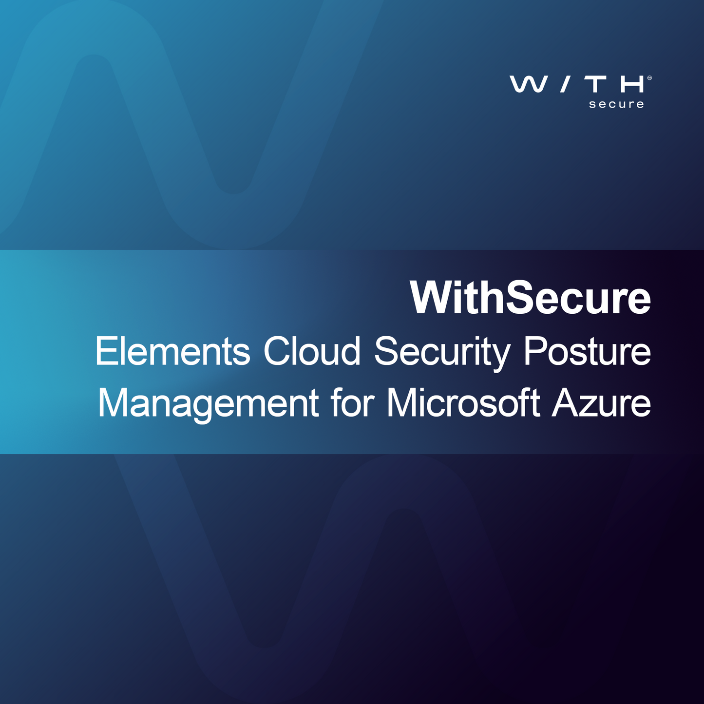 WithSecure Elements Cloud Security Posture Management para Microsoft Azure