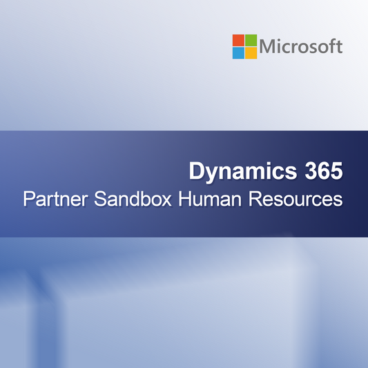 Dynamics 365 Parceiro Sandbox Recursos Humanos