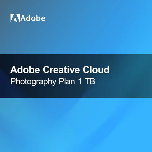 Plano de Fotografia Adobe Creative Cloud Educação