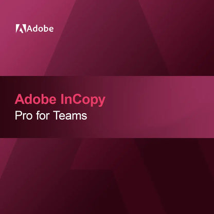 Adobe InCopy - Pro para Equipas