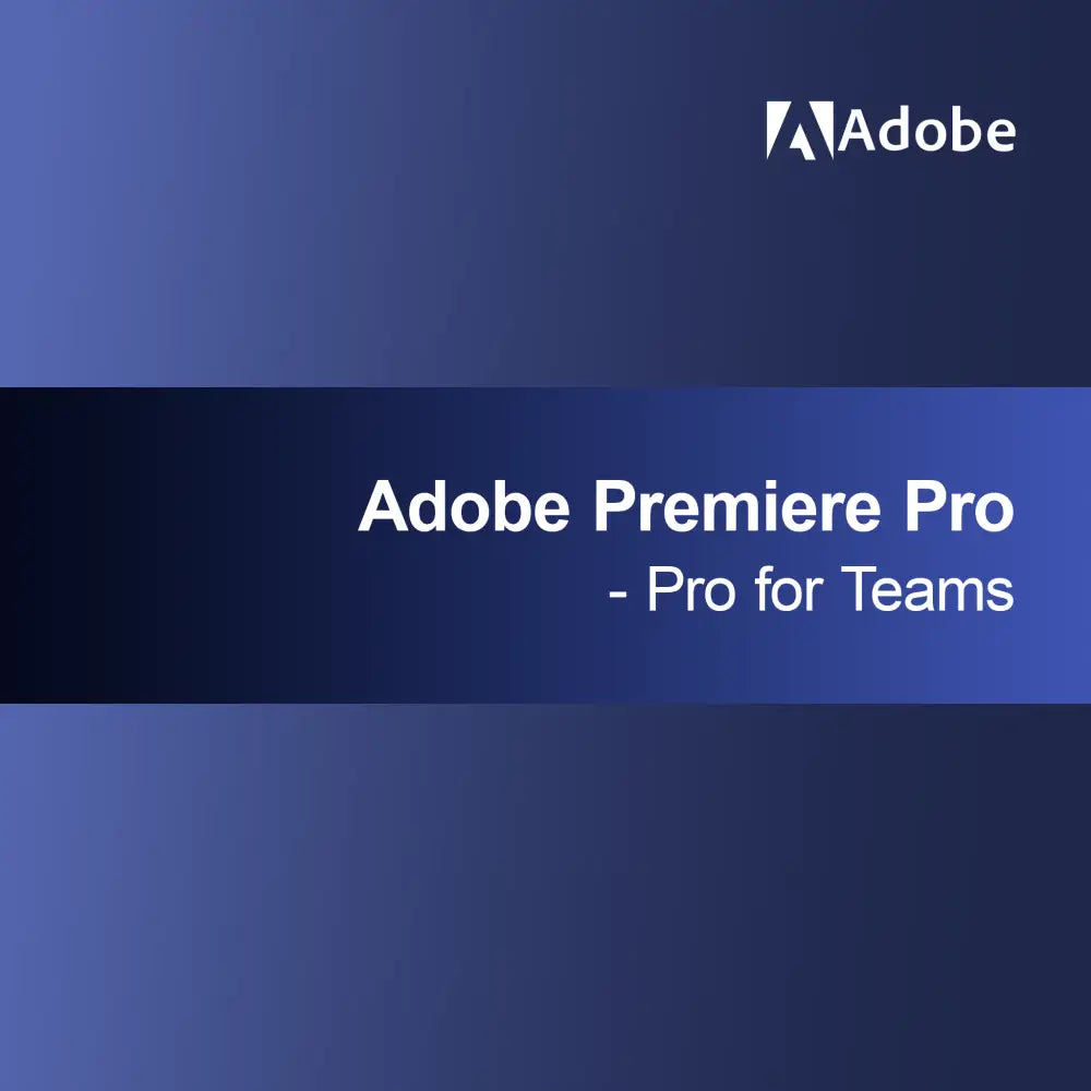 Adobe Premiere Pro - Pro para Equipas