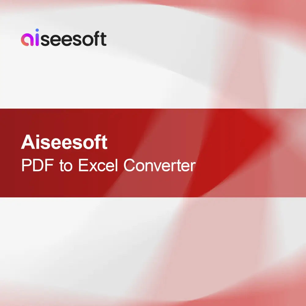 Aiseesoft PDF para Excel Converter