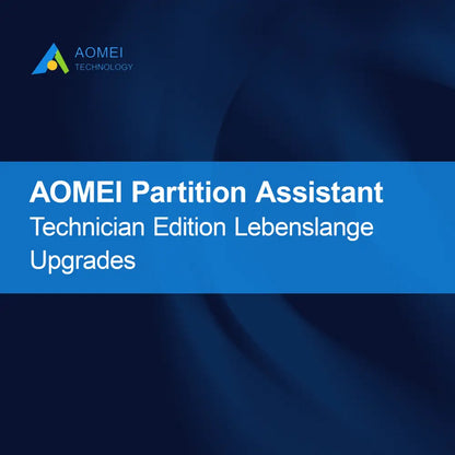 AOMEI Partition Assistant Technician Edition Atualizações Vitalícias