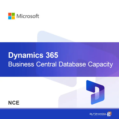 Capacidade da Base de Dados do Dynamics 365 Business Central (NCE)