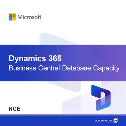 Excesso de Capacidade da Base de Dados do Dynamics 365 Business Central (NCE)