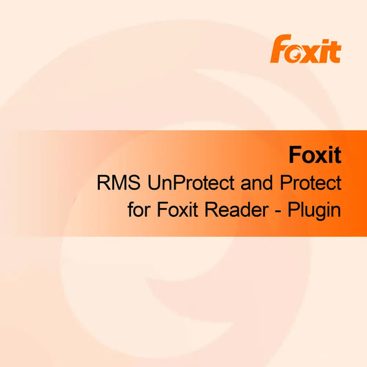Foxit RMS UnProtect e Protect para Foxit Reader - Plugin