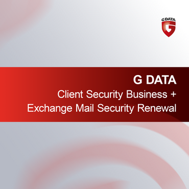 G DATA Client Security Business + Exchange Mail Security Renovação