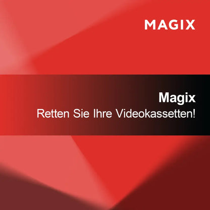 MAGIX Salve as suas cassetes de vídeo!