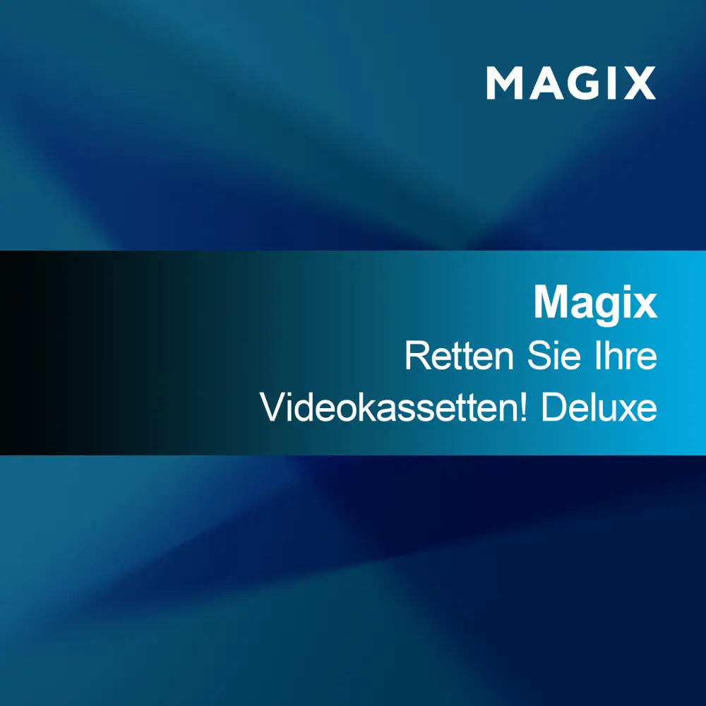 MAGIX Salve as suas Videocassetes! Deluxe