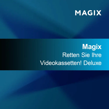 MAGIX Salve as suas Videocassetes! Deluxe