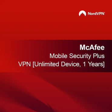 McAfee Mobile Security Plus VPN [Dispositivos Ilimitados, 1 Ano]