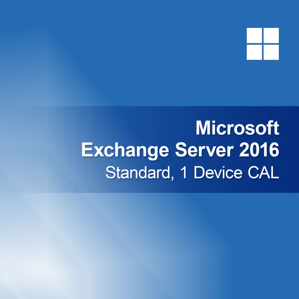 Microsoft Exchange Server 2016 Standard, 1 Dispositivo CAL