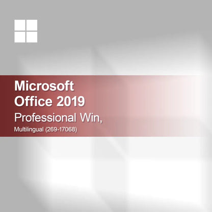 Microsoft Office 2019 Professional Win, Multilingue (269-17068)