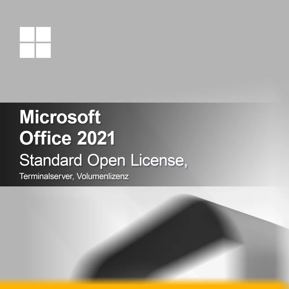 Microsoft Office 2021 Standard Open License, Terminalserver, Licença por Volume