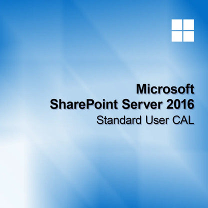 Microsoft SharePoint Server 2016 Licença de Utilizador Standard CAL